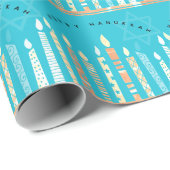 Happy Hanukkah Cadeaupapier (Rol Hoek)