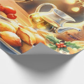 Happy Hanukkah Cadeaupapier (Hoek)