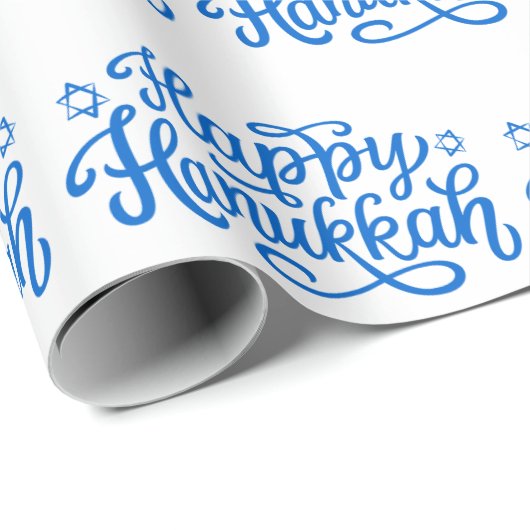 Happy Hanukkah Cadeaupapier (Rol Hoek)