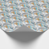 Happy Hanukkah Cadeaupapier (Hoek)