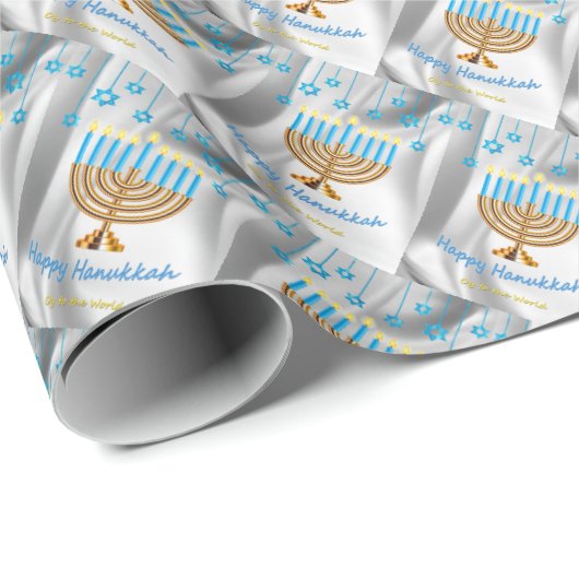 Happy Hanukkah Cadeaupapier (Rol Hoek)