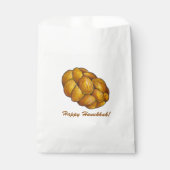 Happy Hanukkah Chanukah Challah Bread Loaf Bedankzakje (Voorkant)