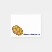 Happy Hanukkah Chanukah Challah Bread Post-its Post-it® Notes (Voorkant)