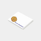Happy Hanukkah Chanukah Challah Bread Post-its Post-it® Notes (Schuin)