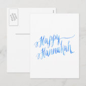 Happy Hanukkah Chanukah HANNUKKAH HANUKA Feestdagenkaart (Voorkant / Achterkant)