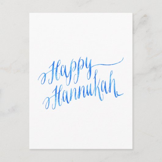 Happy Hanukkah Chanukah HANNUKKAH HANUKA Feestdagenkaart (Voorkant)