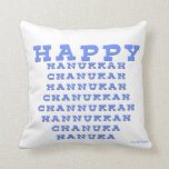 HAPPY HANUKKAH CHANUKAH HANUKKAH PILLOW KUSSEN<br><div class="desc">DEZE HAPPY HANUKKAH CHANUKAH HANUKKAH CHANUKKAH PILLOW IS EEN GROOT MOMENT VOOR IEDEREEN.</div>