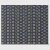 Happy Hanukkah Chanukah Holiday Wrapping Paper Cadeaupapier (Vlak)
