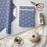 Happy Hanukkah Chanukah Holiday Wrapping Paper Cadeaupapier<br><div class="desc">Faux-gesimuleerde goudfolie zijn in dit ontwerp geïntegreerd.U kunt extra coördinerende items vinden in ons collectie "Happy Hanukkah Chanukah".</div>
