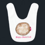 Happy Hanukkah Chanukah Jelly Donut Doughnut Food Slabbetje<br><div class="desc">Dit is een originele illustratie van een geleidedoughnut met poedersuiker. Ideaal voor Hanukkah! Zie je niet wat je zoekt? Hulp nodig bij aanpassingen? Contacteer deze ontwerper om iets te hebben enkel voor u wordt gecreeerd die.</div>