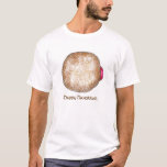 Happy Hanukkah Chanukah Jelly Donut Doughnut T-shi T-shirt<br><div class="desc">Dit is een originele illustratie van een geleidedoughnut met poedersuiker. Ideaal voor Hanukkah!</div>