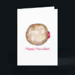 Happy Hanukkah Chanukah Jelly Donut Sufganiyot Feestdagen Kaart<br><div class="desc">Dit is een originele illustratie van een geleidedoughnut met poedersuiker. Ideaal voor Hanukkah! Deze illustratie van Chanoeka is ook beschikbaar op andere producten. Zie je niet wat je zoekt? Hulp nodig bij aanpassingen? Neem contact op met Rebecca om iets voor je te ontwerpen.</div>