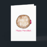 Happy Hanukkah Chanukah Jelly Donut Sufganiyot Feestdagen Kaart<br><div class="desc">Dit is een originele illustratie van een geleidedoughnut met poedersuiker. Ideaal voor Hanukkah! Deze illustratie van Chanoeka is ook beschikbaar op andere producten. Zie je niet wat je zoekt? Hulp nodig bij aanpassingen? Neem contact op met Rebecca om iets voor je te ontwerpen.</div>