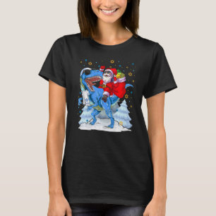 Happy Hanukkah Chanukkah Dinosaur Rex Boys Kinder T-shirt
