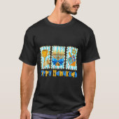 Happy Hanukkah Coquette Menorah Dreidel Chanukah G T-shirt (Voorkant)
