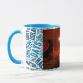 Happy Hanukkah Custom Photo Coffee Cup Mok (Links)
