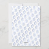 Happy Hanukkah Dark Blue Photo Holiday Feestdagenkaart (Achterkant)