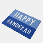 Happy Hanukkah Deurmat (Schuin)