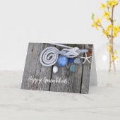 Happy Hanukkah- Dock Kaart (Gele Bloem)