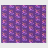 Happy Hanukkah dreidel Cadeaupapier (Vlak)