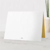 Happy Hanukkah| Eenvoudige en moderne kaarsengroet Kaart (Achterkant)