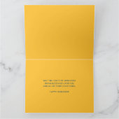 Happy Hanukkah| Eenvoudige en moderne kaarsengroet Kaart (Binnen)