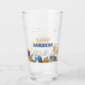 Happy Hanukkah Entertainment Glas (Voorkant)