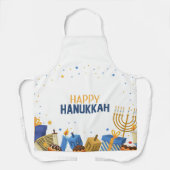 Happy Hanukkah Entertainment Schort (Voorkant)