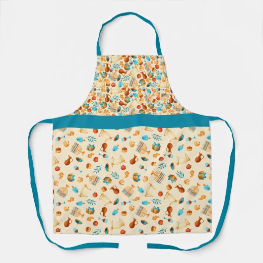 Happy Hanukkah Entertainment Schort (Voorkant)