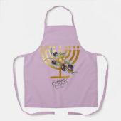 Happy Hanukkah Entertainment Schort (Voorkant)