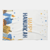 Happy Hanukkah Entertainment Theedoek (Horizontaal)