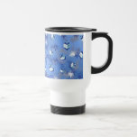 Happy Hanukkah Falling Star en Dreidels Reisbeker<br><div class="desc">Je bekijkt het Lee Hiller Design Collectie. Apparel,  Gifts & Collectibles Lee Hiller Photography of Digital Art Collectie. Je kunt haar Natuur fotografie uitzichten op http://HikeOurPlanet.com/ en haar wandelende blog volgen in Hot Springs National Park.</div>