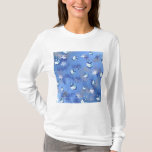 Happy Hanukkah Falling Stars and Dreidels T-shirt<br><div class="desc">Je bekijkt het Lee Hiller Design Collectie. Apparel,  Gifts & Collectibles Lee Hiller Photography of Digital Art Collectie. Je kunt haar Natuur fotografie uitzichten op http://HikeOurPlanet.com/ en haar wandelende blog volgen in Hot Springs National Park.</div>