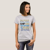 Happy Hanukkah familie en vrienden T-shirt (Voorkant volledig)