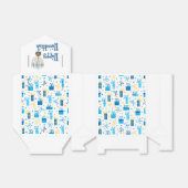 Happy Hanukkah Favor Box Bedankdoosjes (Uitgevouwen)