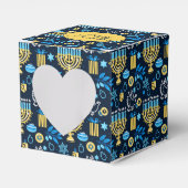 Happy Hanukkah Favor Box Bedankdoosjes (Voorkant Zijde)