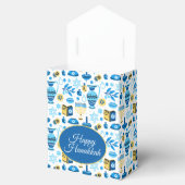 Happy Hanukkah Favor Box Bedankdoosjes (Geopend)