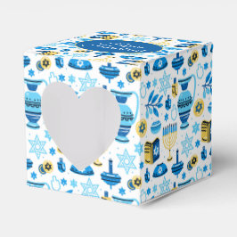 Happy Hanukkah Favor Box Bedankdoosjes