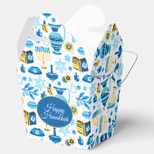 Happy Hanukkah Favor Box Bedankdoosjes (Geopend)