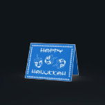 Happy Hanukkah  feestdag Feestdagen Kaart<br><div class="desc">Happy Hanukkah Wenskaart</div>