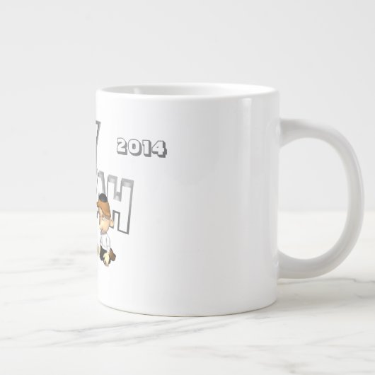 Happy Hanukkah-feestdag - Grote Koffiekop (Rechts)