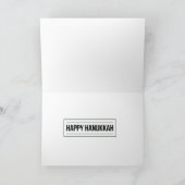 Happy Hanukkah Feestdagen Kaart (Binnen)