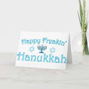 happy hanukkah feestdagen kaart