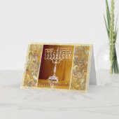 Happy Hanukkah Feestdagen Kaart (Voorkant)