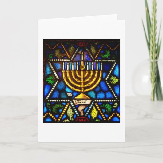 HAPPY HANUKKAH FEESTDAGEN KAART (Voorkant)