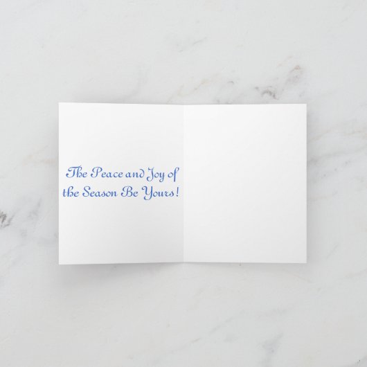 Happy Hanukkah! Feestdagen Kaart (Binnen)