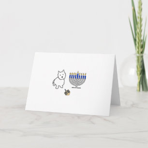 Happy Hanukkah Feestdagen Kaart