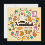 Happy Hanukkah Feestdagenkaart<br><div class="desc">Happy Hanukkah</div>