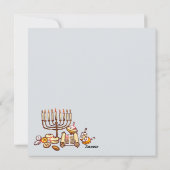 Happy Hanukkah Feestdagenkaart (Achterkant)