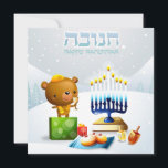 Happy Hanukkah Feestdagenkaart<br><div class="desc">Happy Hanukkah</div>